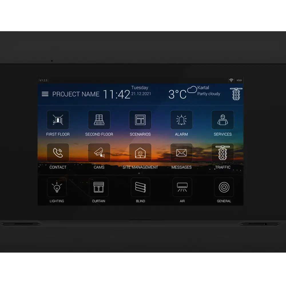 Interra 5 - 10.1'' KNX Dokunmatik Panel