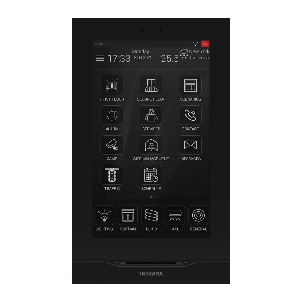 Interra i7+ KNX Dokunmatik Panel