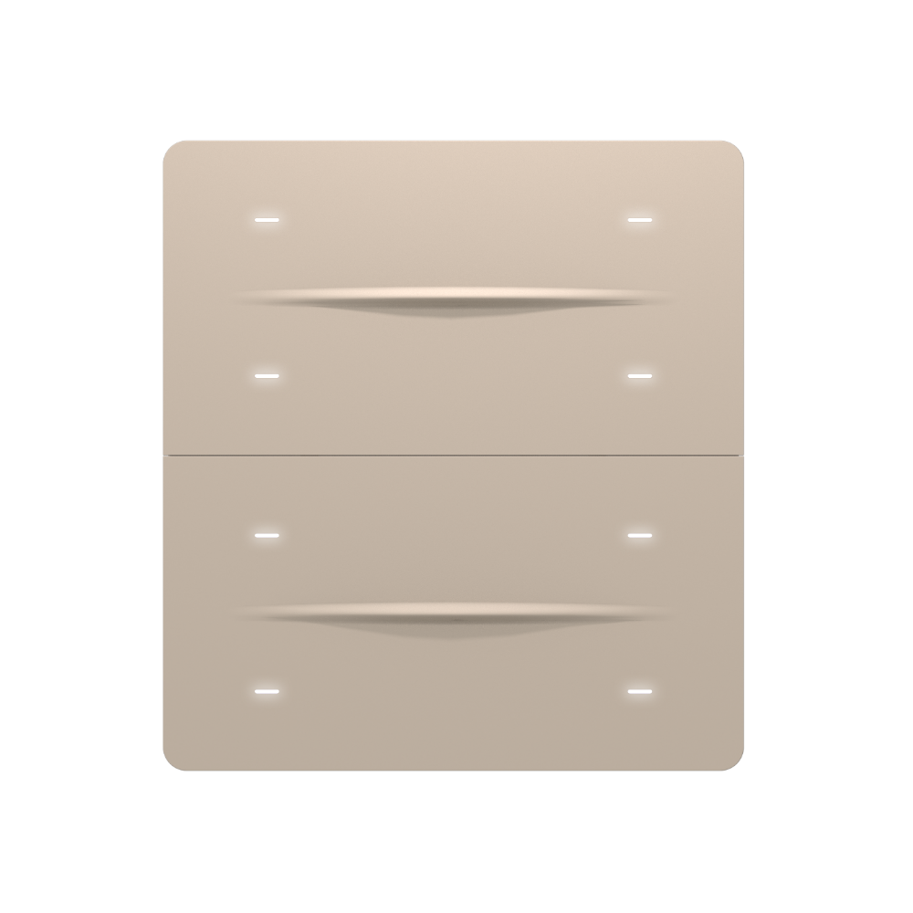 iX-M 8 Butonlu KNX Anahtar Panel / Bej