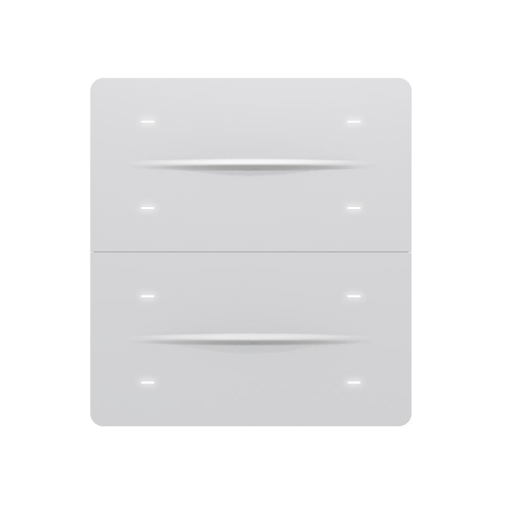 iX-M 8 Butonlu KNX Anahtar Panel / Beyaz