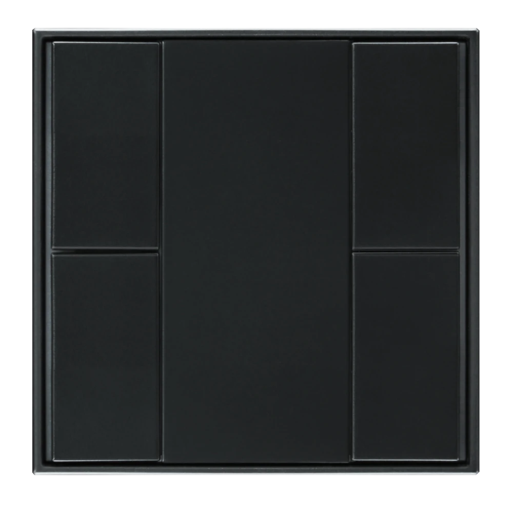 Model B DALI-2 Switch - 4 Buton Siyah Plastik